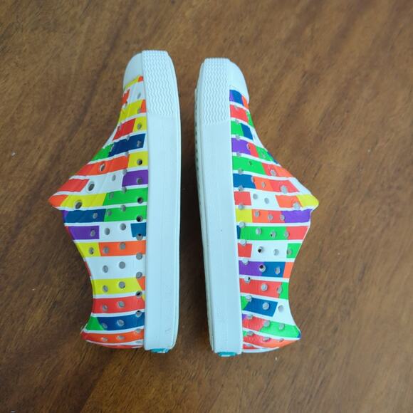 Native Jefferson Print toddler slip on water shoes size C7 - Picture 5 of 7